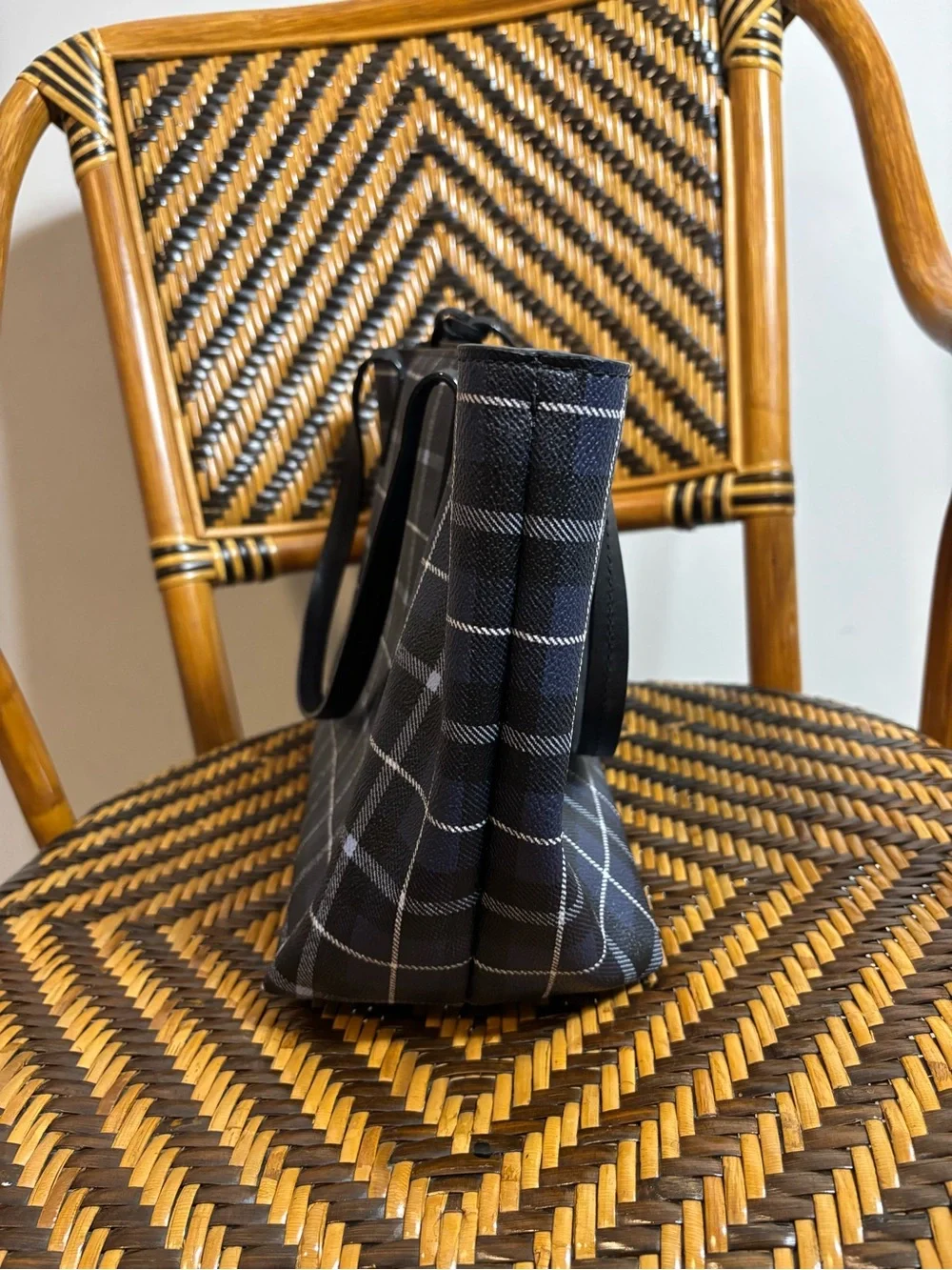 Kate Spade New York Hawthorne Lane Plaid Ryan Tote Bag Purse